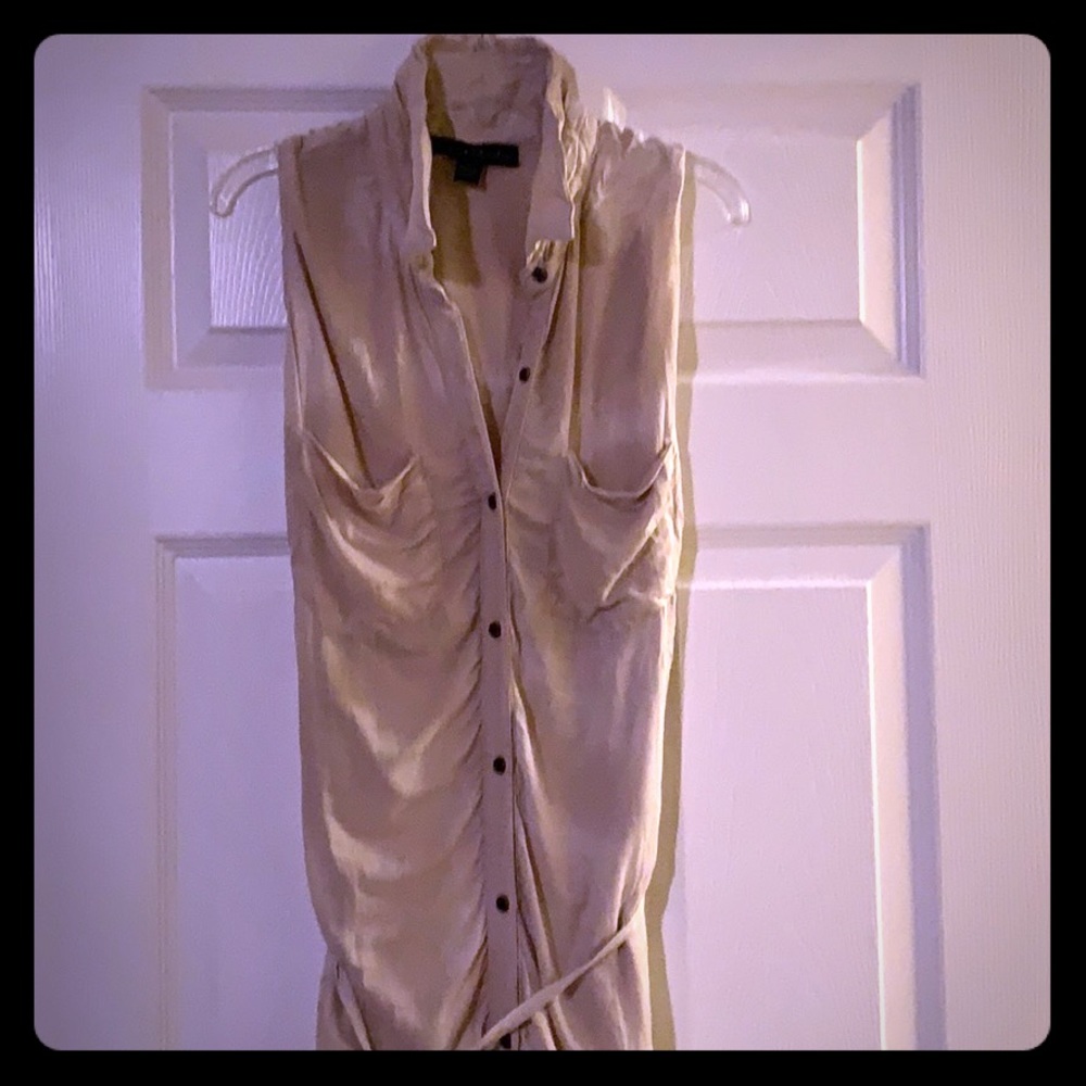 French Laundry dress with tie around the waist